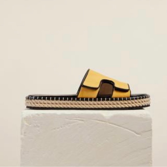 Dear Frances Palma Slide | Size EU 38 | Color - Yellow - Picture 3 of 4